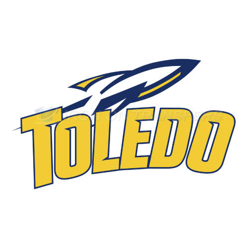 Toledo Rockets Logo T-shirts Iron On Transfers N6571 - Click Image to Close